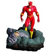 Flash vs. Gorilla Grodd Mini Statue